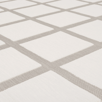 Dywan outdoorowy Fatboy Carpretty Grand Checky Cream/White 200x290 cm - 2
