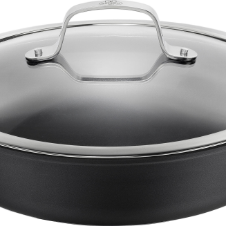 Deep induction frying pan with 2 handles Ballarini Alba - 24 cm - 2