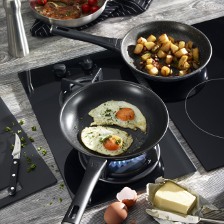 Patelnia granitowa głęboka Zwilling Marquina Plus 24 cm - 11