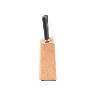  Set of 5 knives in a Brabantia Profile wooden block - 4