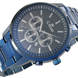 Zegarek Męski G.Rossi 6647B-6F1 + BOX - 3