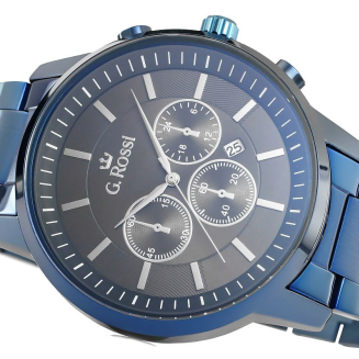Zegarek Męski G.Rossi 6647B-6F1 + BOX - 2