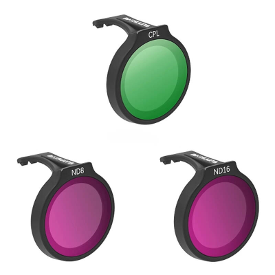  SUNNYLIFE CPL+ND8+ND16 DJI Neo Filter Set
