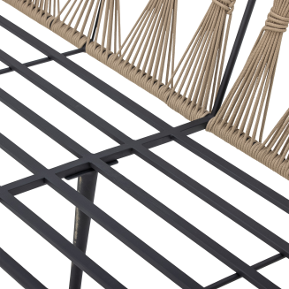 Sofa ogrodowa Bloomingville Pavone Brown - 4