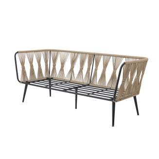 Sofa ogrodowa Bloomingville Pavone Brown - 6