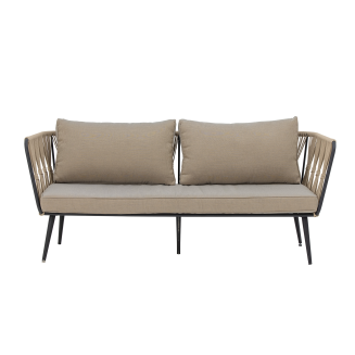 Sofa ogrodowa Bloomingville Pavone Brown - 9