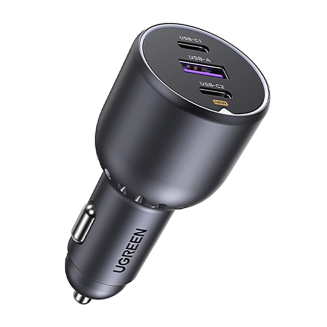Ładowarka samochodowa UGREEN EC705 130W USB-A+2xUSB-C - 2