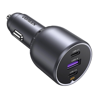 Ładowarka samochodowa UGREEN EC705 130W USB-A+2xUSB-C - 3