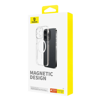 Etui magnetyczne BASEUS OS-Lucent Series iPhone 15 Plus (przezroczyste) - 3
