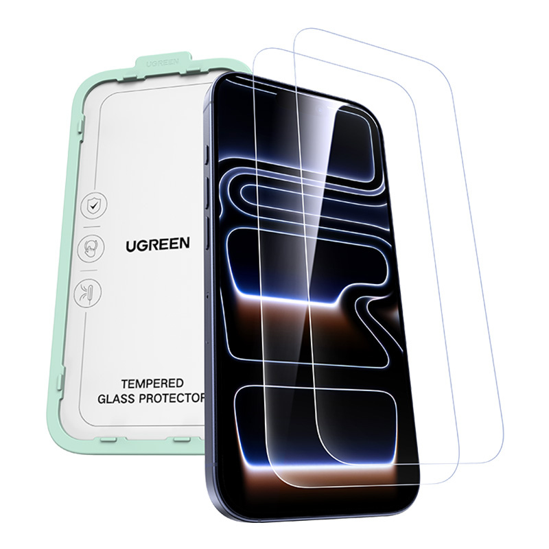  UGREEN SP1144 tempered glass for iPhone 17 Pro Max 2pcs