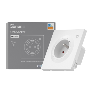 Inteligentne gniazdko ścienne Sonoff WS01TPE-E WiFi (typ E) - 2