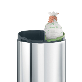 Worki na śmieci Brabantia PerfectFit Bags biodegradowalne rozmiar X 10-12l 10 szt - 4