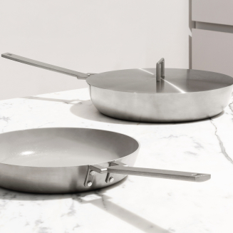 Patelnia głęboka z powłoką ceramiczną Alessi Convivio 28 cm - 3