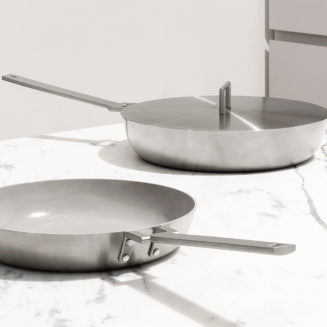 Patelnia głęboka z powłoką ceramiczną Alessi Convivio 28 cm - 3
