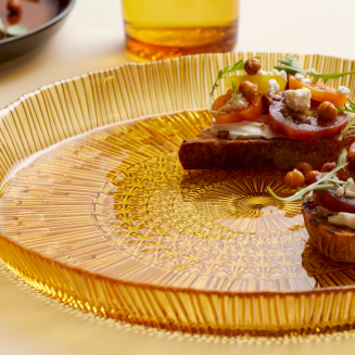 Talerz do serwowania Bitz Kusintha Amber 30 cm - 2