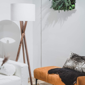 Lampa podłogowa By Rydens Vega Orzech 160 cm - 2