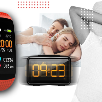 Smartwatch GIEWONT Czarno Czerwony 2 Paski GW200-1 - 7