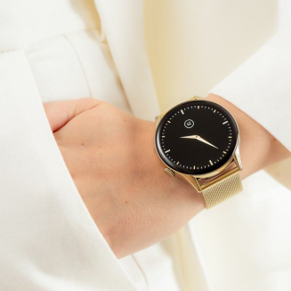Smartwatch Gravity Złoty Pasek + Bransoleta GT11-1 - 3