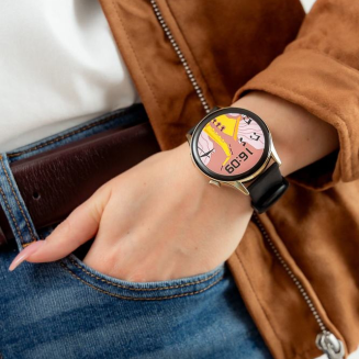 Smartwatch Gravity Złoty Pasek + Bransoleta GT11-1 - 11