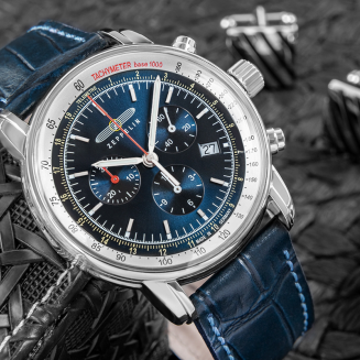 Zegarek Męski ZEPPELIN LZ14 Marine Chronograph 8888-3 + BOX - 5