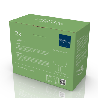 Kieliszki do wina Lyngby Glas Torino Green 300 ml - 2 szt. - 4