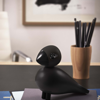 Figurka drewniana Kay Bojesen Songbird Ravn 15 cm - 4