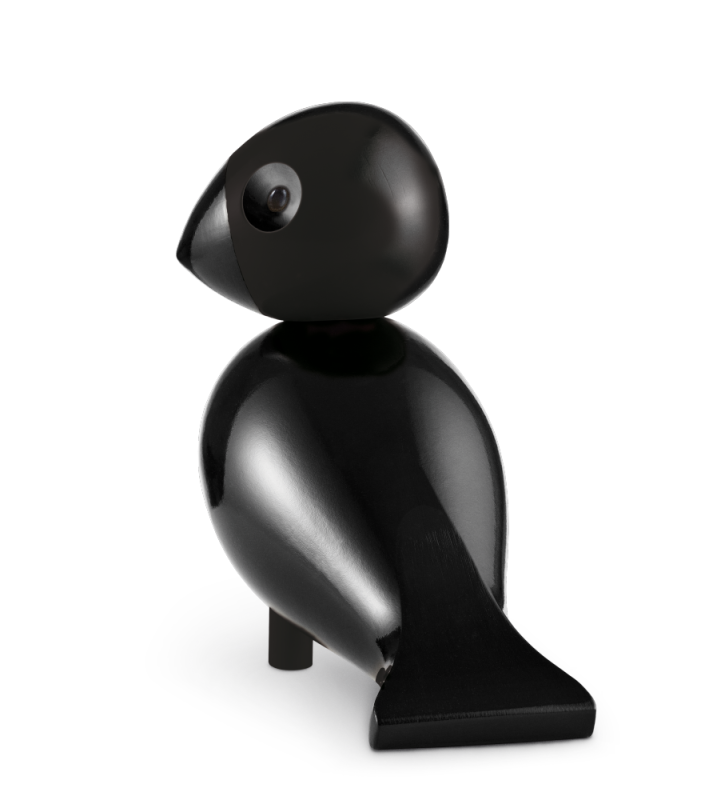 Figurka drewniana Kay Bojesen Songbird Ravn 15 cm