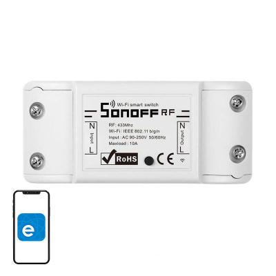 Przekaźnik SONOFF RF R2 Wi-Fi RF 433MHz