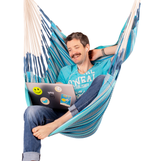 Siedzenie wiszące La Siesta Cumbia Organic Azure Comfort - 3