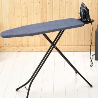 Deska do prasowania Brabantia A 110x30 cm z podstawą na żelazko parowe Denim Blue - 7
