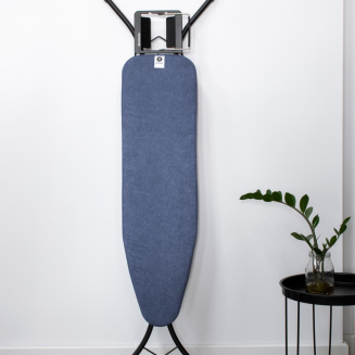 Deska do prasowania Brabantia A 110x30 cm z podstawą na żelazko parowe Denim Blue - 6
