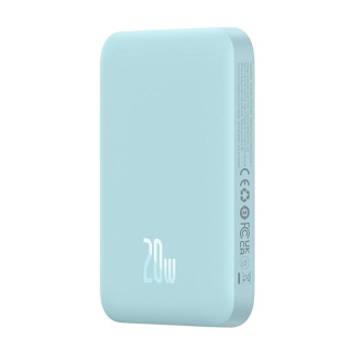Powerbank mini Baseus 6000 mAh 20W (niebieski) - 3