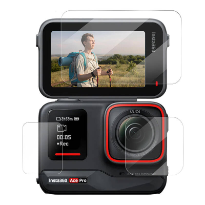 Szkło hartowane TELESIN do kamery Insta360 Ace Pro / Ace