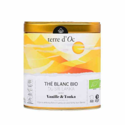 Herbata biała Terre d'Oc White tea Chai wanilia/tonka 50g