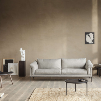 Fotel Eva Solo Yuuga Lounge smoked oak & black leather - 8