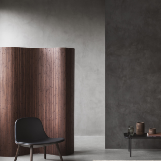 Fotel Eva Solo Yuuga Lounge smoked oak & black leather - 5