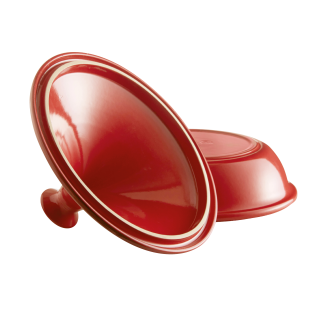 Naczynie tagine Emile Henry 2l czerwone - 2