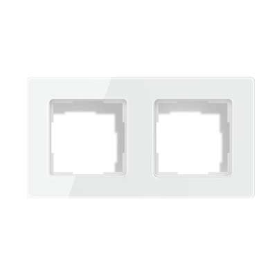 Ramka do włączników światła Avatto 2 Socket TS20 (biała)