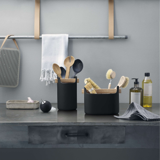 Wielofunkcyjny pojemnik Eva Solo Toolbox Black 15 cm - 4