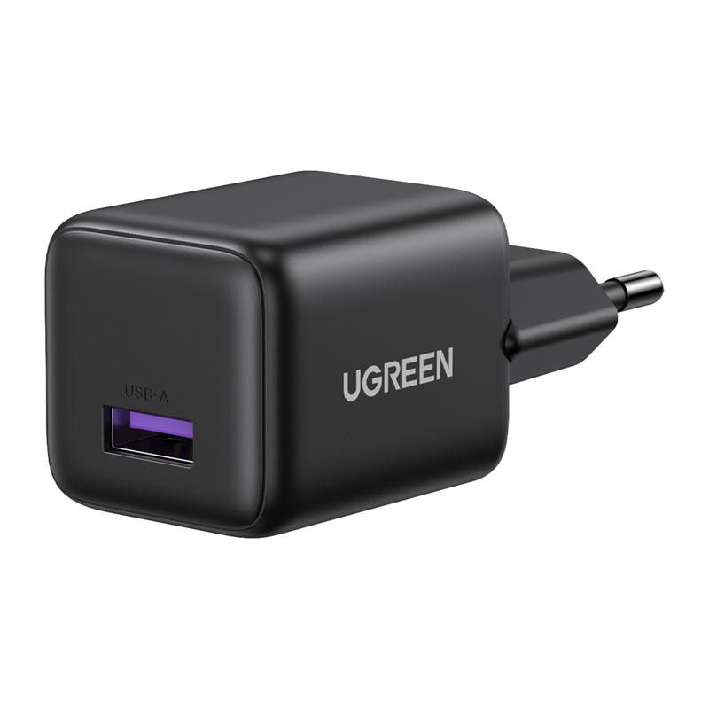  Ugreen X518 USB Wall Charger, GaN, 18W (Black)