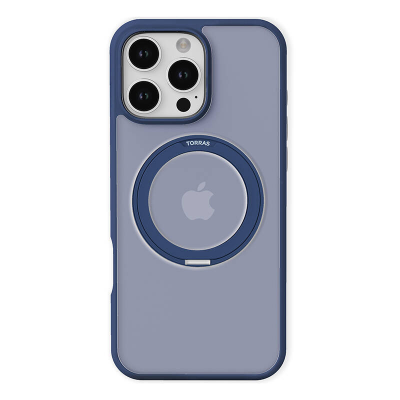 Etui TORRAS Ostand Pro iPhone 16 Pro Max (niebieskie)