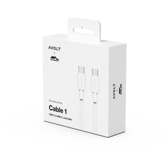 Kabel Avolt 1 USB C do ładowania USB C 2 m biały - 2