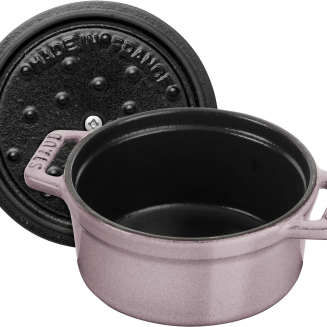Mini garnek żeliwny okrągły Staub - 250 ml, Kwiat Wiśni - 5