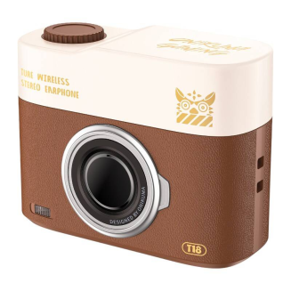 ONIKUMA Słuchawki douszne Bluetooth T18 Brązowe - 4