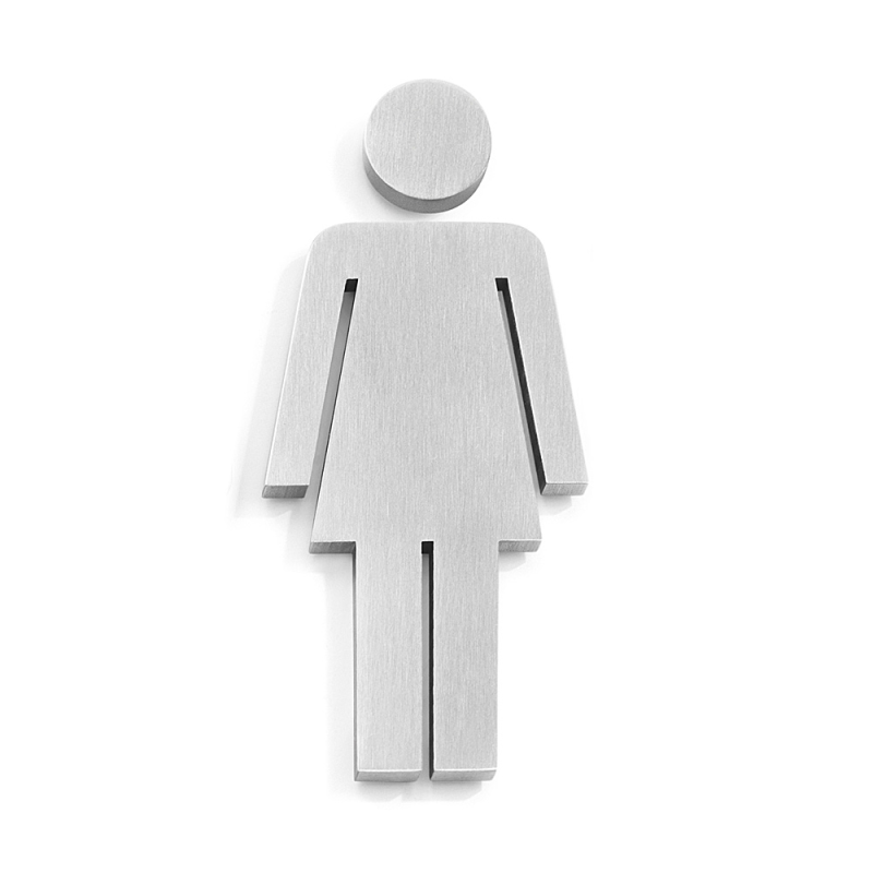  Zack Indici sign for women's restroom