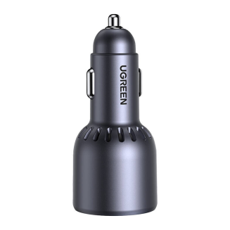  UGREEN EC703 75W USB+2x USB-C Car Charger (Black) - 2
