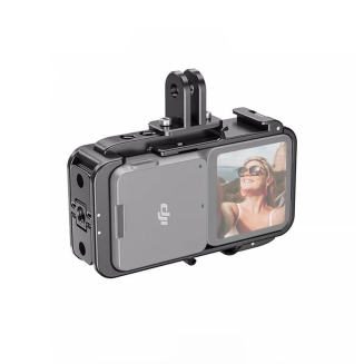 Obudowa / ramka zabezpieczająca Telesin metalowa dla DJI Action 2 (OA-FMS-003) - 3