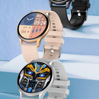 Smartwatch Damski RUBICON RNCF11 Silver/Grey SMARUB242 - 10