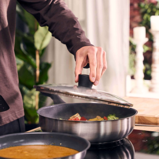 Patelnia saute ceramiczna z pokrywą Henckels by Zwilling Stream 28 cm - 5