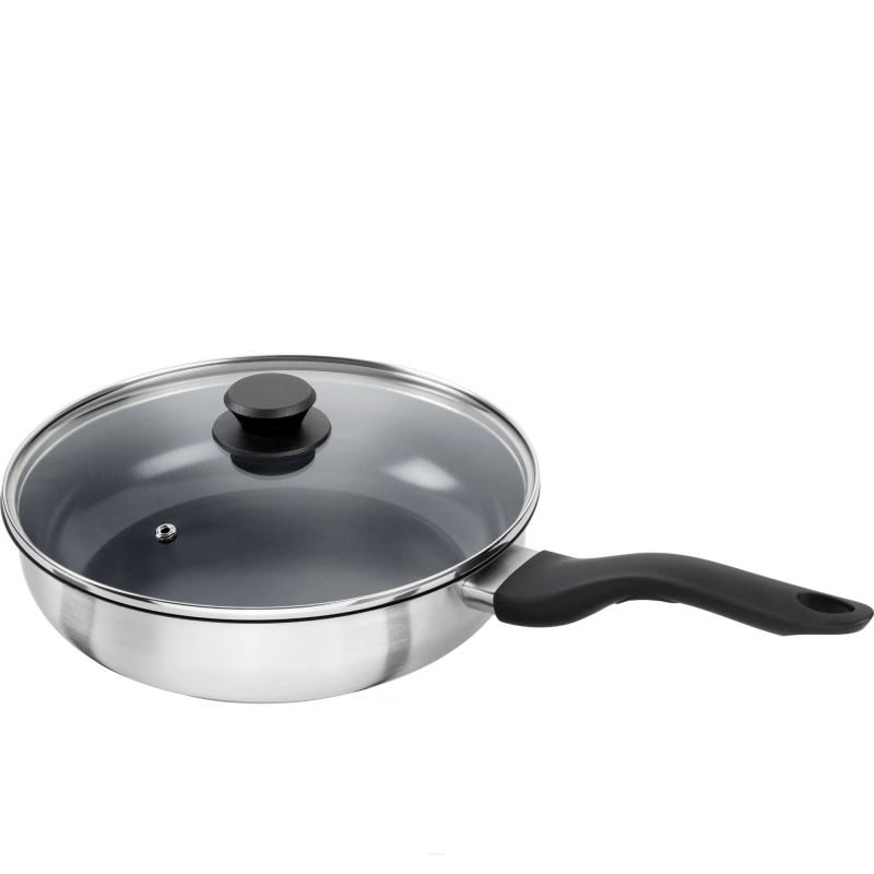 Patelnia saute ceramiczna z pokrywą Henckels by Zwilling Stream 28 cm